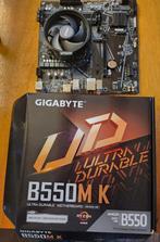 AMD Ryzen 5-4500 Moederbord,grafische kaart, 2x8GB, Computers en Software, Moederborden, Mini-ATX, Verzenden, DDR4, Zo goed als nieuw