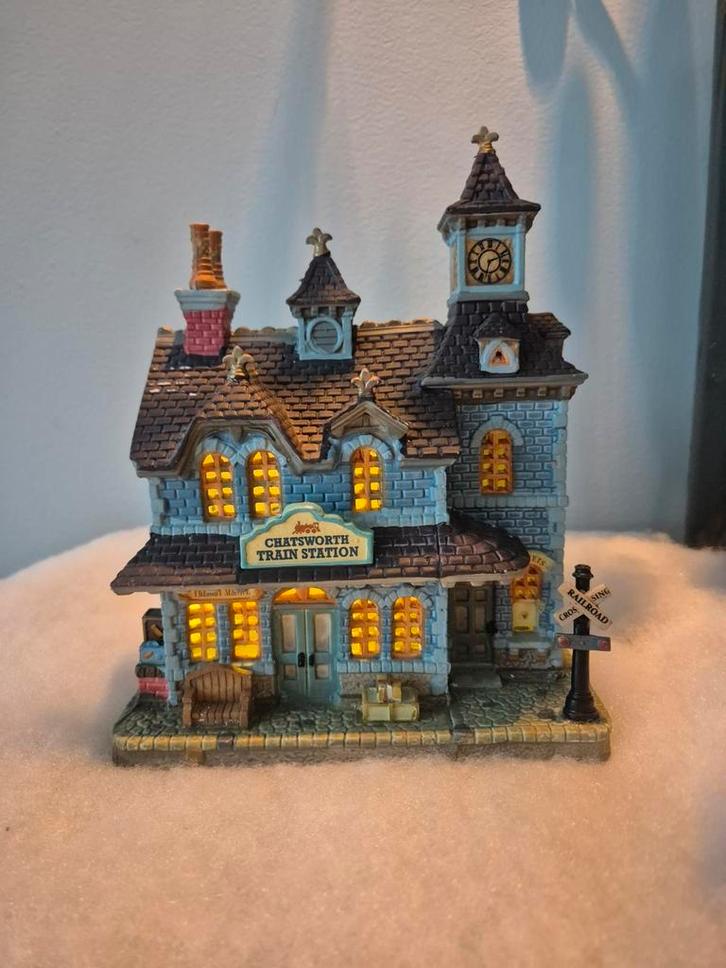 Lemax Chatsworth Railroad Station, Diversen, Kerst, Zo goed als nieuw, Ophalen of Verzenden