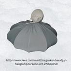hanglamp ikea grijsgroen, Ophalen, Zo goed als nieuw, Stof, Minder dan 50 cm