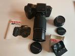 Pentax SFXn - als nieuw! Met originele Pentax zoom én 50mm, Ophalen of Verzenden, Zo goed als nieuw, Spiegelreflex, Pentax