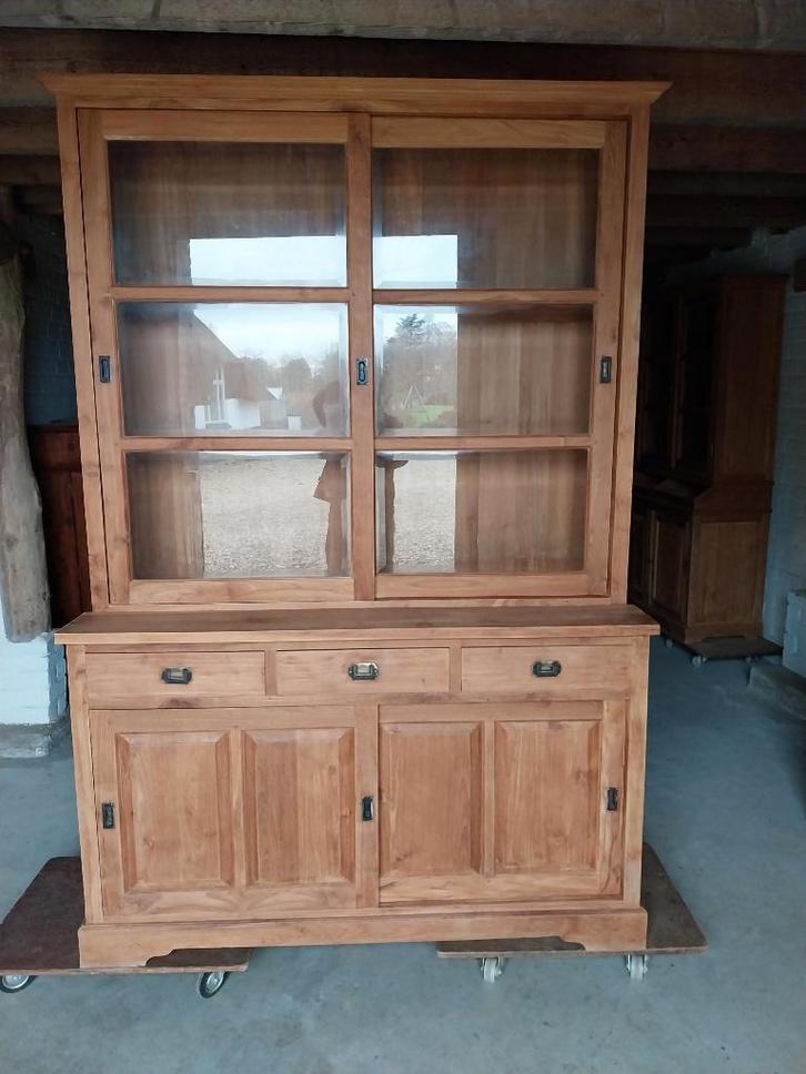 Showroommodel Teak Buffetkast 160 cm, Huis en Inrichting, Kasten | Buffetkasten, Zo goed als nieuw, 200 cm of meer, 150 tot 200 cm