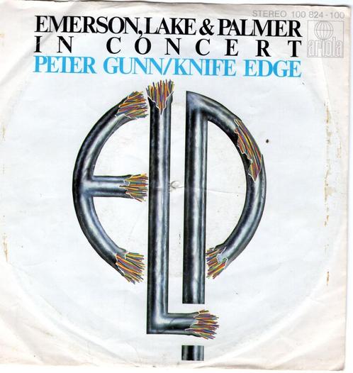 EMERSON, LAKE & PALMER  -  Peter Gunn, Cd's en Dvd's, Vinyl Singles, Gebruikt, Single, Pop, 7 inch, Ophalen of Verzenden