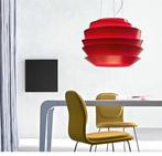 Rode design hanglamp Foscarini Le Soleil, Huis en Inrichting, Lampen | Hanglampen, Ophalen of Verzenden, Zo goed als nieuw, Modern