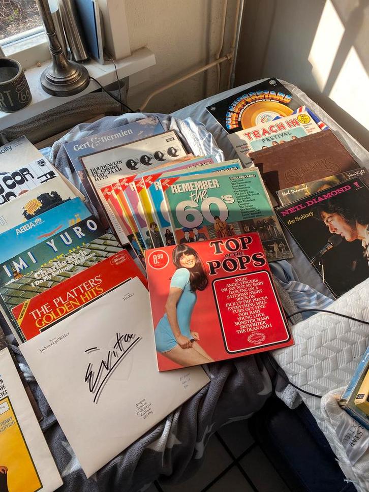 Grote verzameling Lp’s singels dvd cd -alles in1 koop, Verzamelen, Muziek, Artiesten en Beroemdheden, Zo goed als nieuw, Cd of Plaat