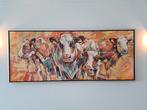 Schilderij 'Koeien in de wei' Twan van de Vorstenbosch, Antiek en Kunst, Ophalen of Verzenden
