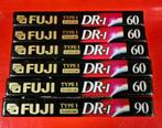 6x Fuji DR I 90/60 type 1 cassettebandje audio cassette tape, Cd's en Dvd's, Cassettebandjes, 2 t/m 25 bandjes, Overige genres