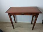 Sidetable donker eiken, Huis en Inrichting, Tafels | Sidetables, Ophalen, Gebruikt, 50 tot 100 cm, Eikenhout