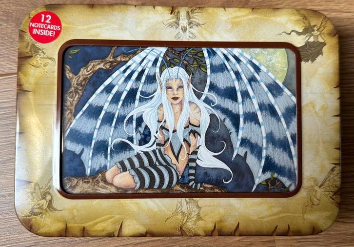 Amy Brown Wenskaarten en enveloppen. 8 Stuks., Boeken, Fantasy, Zo goed als nieuw, Ophalen of Verzenden