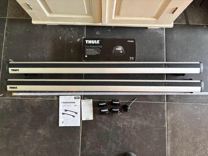 Thule Wingbar Evo dakdragers, Auto diversen, Dakdragers, Gebruikt, Ophalen