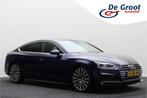 Audi A5 Sportback 40 TFSI Sport S-line Edition Automaat Clim, Auto's, Gebruikt, 1984 cc, Blauw, Leder en Stof