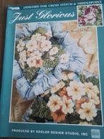 Leisure arts, Just glorious, Ophalen of Verzenden, Zo goed als nieuw, Handborduren, Patroon