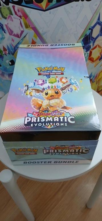 Pokemon Prismatic Evolutions booster bundle display beschikbaar voor biedingen