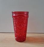 Tiki glas beker rood vintage retro masker penhouder, Ophalen of Verzenden, Huis en Inrichting