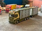 Tekno boerkamp veewagen scania, Hobby en Vrije tijd, Modelauto's | 1:50, Ophalen of Verzenden, Zo goed als nieuw, Bus of Vrachtwagen