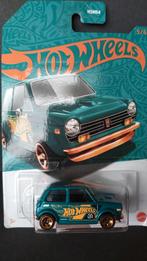 Honda N 600 Custom 1:64 3inch Hotwheels Green Gold Pol, Hobby en Vrije tijd, Modelauto's | Overige schalen, Ophalen of Verzenden