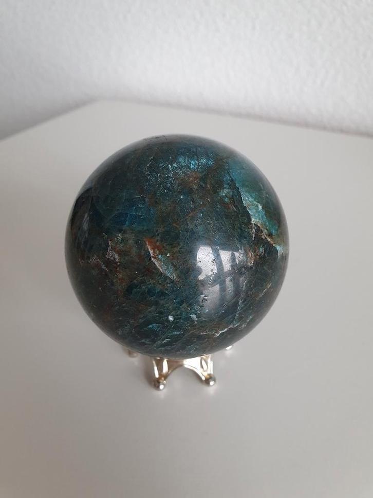 Edelsteen bol sodaliet, Sieraden, Tassen en Uiterlijk, Edelstenen, Zo goed als nieuw, Ophalen of Verzenden