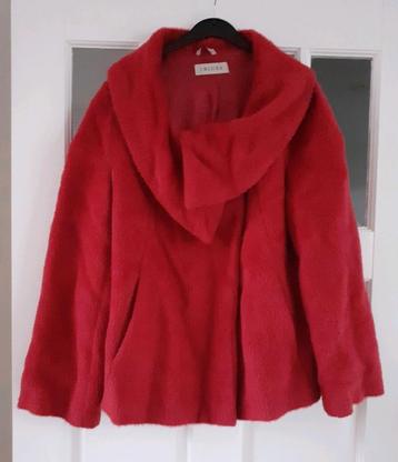 I Blues rode jas van lama bont maat 40  beschikbaar voor biedingen