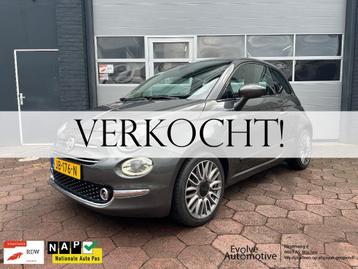 Fiat 500 0.9 TwinAir Lounge | Pano | Cruise | PDC | NAP | beschikbaar voor biedingen