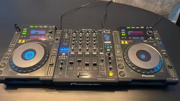 PIONEER DJ SET CDJ-900 CDJ900 CDJ 900 + DJM-900 NEXUS beschikbaar voor biedingen