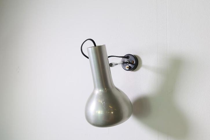 Arteluce Aluminium wandlamp - model 7 - Gino Sarfatti 1957, Huis en Inrichting, Lampen | Wandlampen, Gebruikt, Ophalen of Verzenden