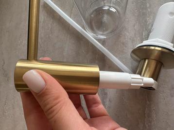 Inbouw zeeppompjes messing goud beschikbaar voor biedingen