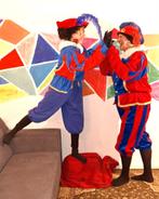 3 roetveeg / Zwarte pieten pakken rood/blauw/goud, Diversen, Sinterklaas, Ophalen of Verzenden