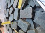 Aan 2 kanten gezaagde rechthoekige belgische porfier 4cm dik, Tuin en Terras, Tegels en Klinkers, Ophalen, Zo goed als nieuw, Beton