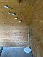 Staande design vloerlamp met vijf spots (merk Van de Heg), Huis en Inrichting, Ophalen, 200 cm of meer, Design vloerlamp, Zo goed als nieuw