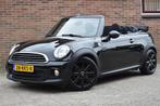 Mini Mini Cabrio 1.6 One Pepper '11 Clima inruil mogelijk, Auto's, Mini, Gebruikt, Zwart, 4 cilinders, Cabriolet
