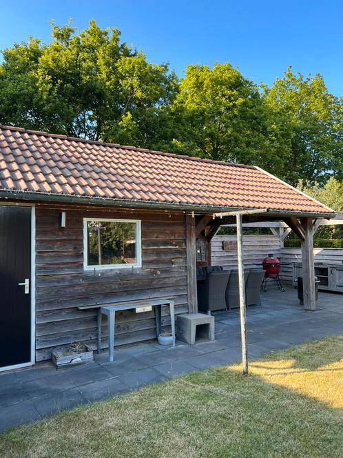 Overkapping douglas met zadeldak, Tuin en Terras, Overkappingen, Gebruikt, Overige typen, Ophalen
