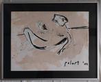 Michel Pol (1969) - Naakte dame met vogel - 1992, Ophalen of Verzenden