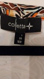 Coletta Tuniek Maat 48/50, Bruin, Maat 46/48 (XL) of groter, Zo goed als nieuw, Coletta
