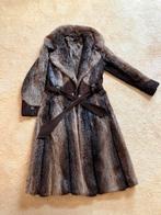 Echte vintage bontjas, Kleding | Dames, Jassen | Winter, Ophalen of Verzenden, Zo goed als nieuw, Maat 38/40 (M), Bruin