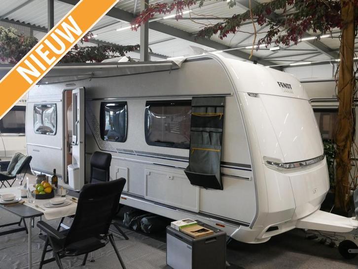 Fendt Bianco Selection 515 SG nu met GRATIS mover, Caravans en Kamperen, Caravans, Bedrijf, tot en met 4, 1250 - 1500 kg, Rondzit