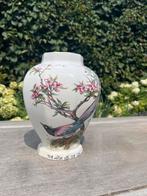 Antieke Vaas met Vogel en Bloesemtak Decoratie, Antiek en Kunst, Antiek | Vazen, Ophalen