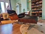 Martin Stoll Giroflex Lounge Chair (met ottoman) opknapper, Zo goed als nieuw, Ophalen