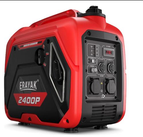 Erayak 2400W generator Nieuw, Doe-het-zelf en Verbouw, Aggregaten, Nieuw, Benzine, Minder dan 5 kVA, Ophalen of Verzenden