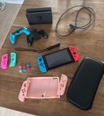 Nintendo switch + accessoires, Ophalen, Refurbished, Switch, Overige controllers