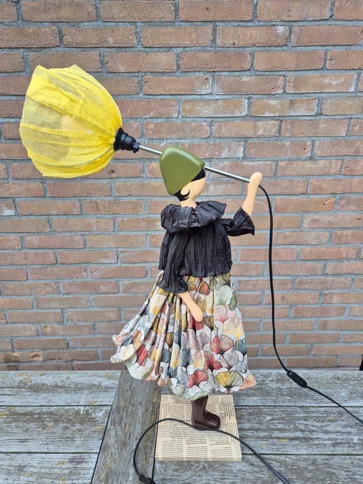 Skitso Lamp - Unieke Design Lamp, Huis en Inrichting, Lampen | Tafellampen, Zo goed als nieuw, 75 cm of meer, Ophalen of Verzenden