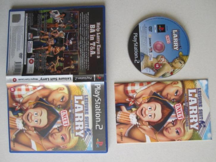 Larry Leisure Suit PS2 Playstation 2, Spelcomputers en Games, Games | Sony PlayStation 2, Zo goed als nieuw, Overige genres, 1 speler