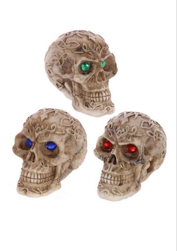 Mini Keltische Schedels Edelsteen Ogen, halloween, hobby,man beschikbaar voor biedingen