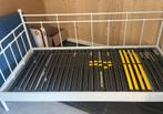 bed bank beterbed 1 persoons 90/200 meisjes/meiden, Huis en Inrichting, Slaapkamer | Bedden, Ophalen, 90 cm, Eenpersoons, Zo goed als nieuw