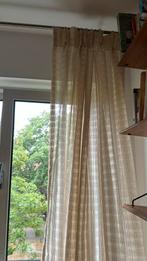 3 sets of Curtains with curtain rod and hooks, Ophalen of Verzenden, Minder dan 100 cm