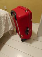Samsonite rode hardcase koffer, Gebruikt, Hard kunststof, 45 tot 55 cm, Slot