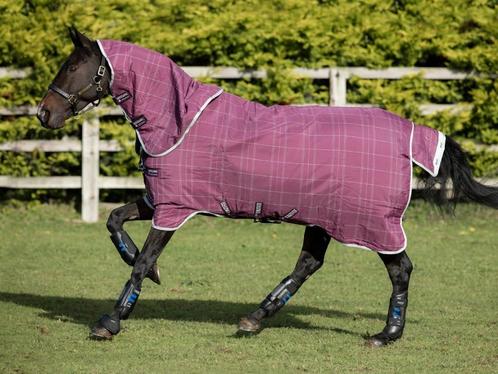 Rhino Plus Lite 0gr Regendeken + losse hals, maat 213 / 7'0, Dieren en Toebehoren, Paarden en Pony's | Dekens en Dekjes, Nieuw