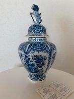 Delfts Blauwe Vaas met Deksel, Ophalen of Verzenden