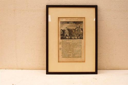Ingelijste krantenknipsel 44937, Verzamelen, Ansichtkaarten | Nederland, Ongelopen, Noord-Holland, 1920 tot 1940, Ophalen of Verzenden