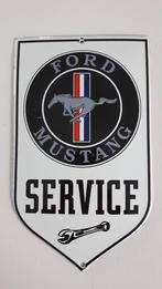 Ford Mustang Service emaillen reclame bord, Reclamebord, Nieuw, Ophalen of Verzenden, Info@americansaleshop.nl
