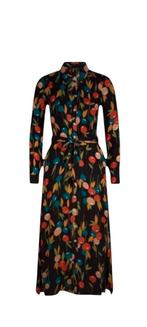 Super mooie King Louie  Rosy Lee maxi Olive maat 38, Kleding | Dames, Jurken, Maat 38/40 (M), Zwart, Nieuw, Ophalen of Verzenden