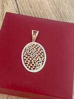 Mooie 14 karaat(585)  gouden hanger, Nieuw, Ophalen of Verzenden, Met edelsteen, Goud
